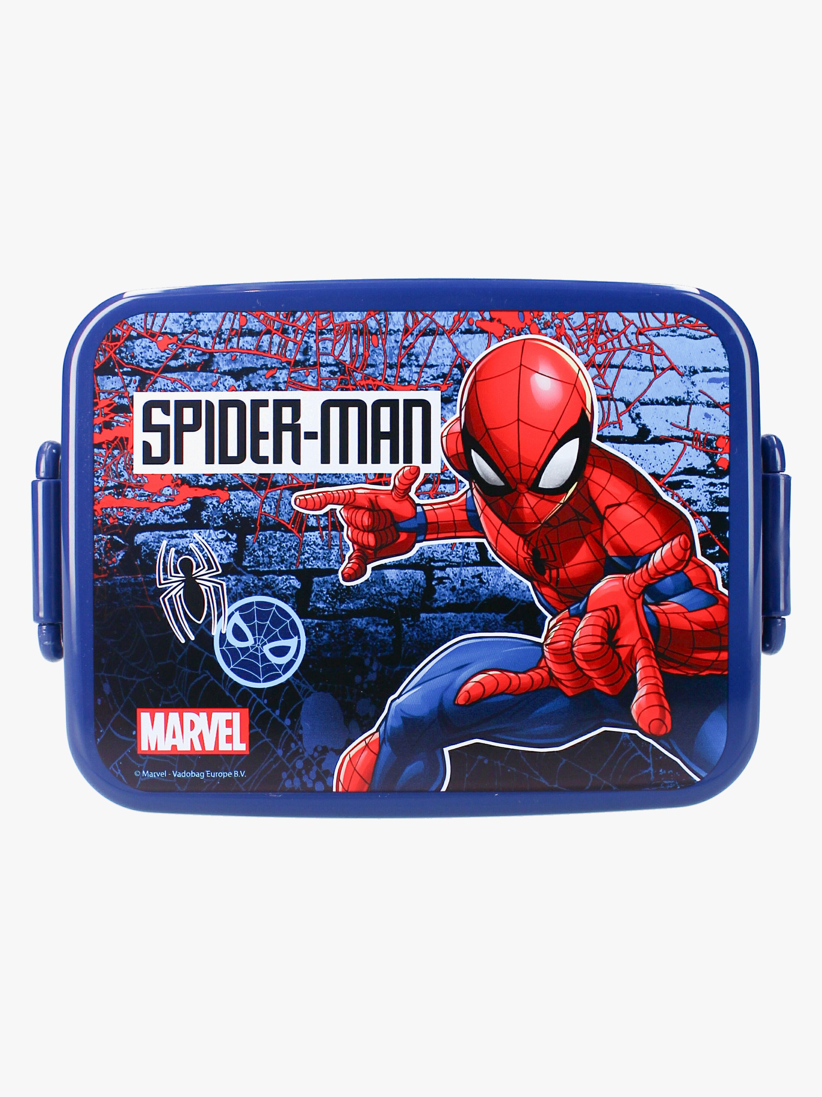 Marvel Spider-Man Brotdose Let's Eat!, Marineblau
