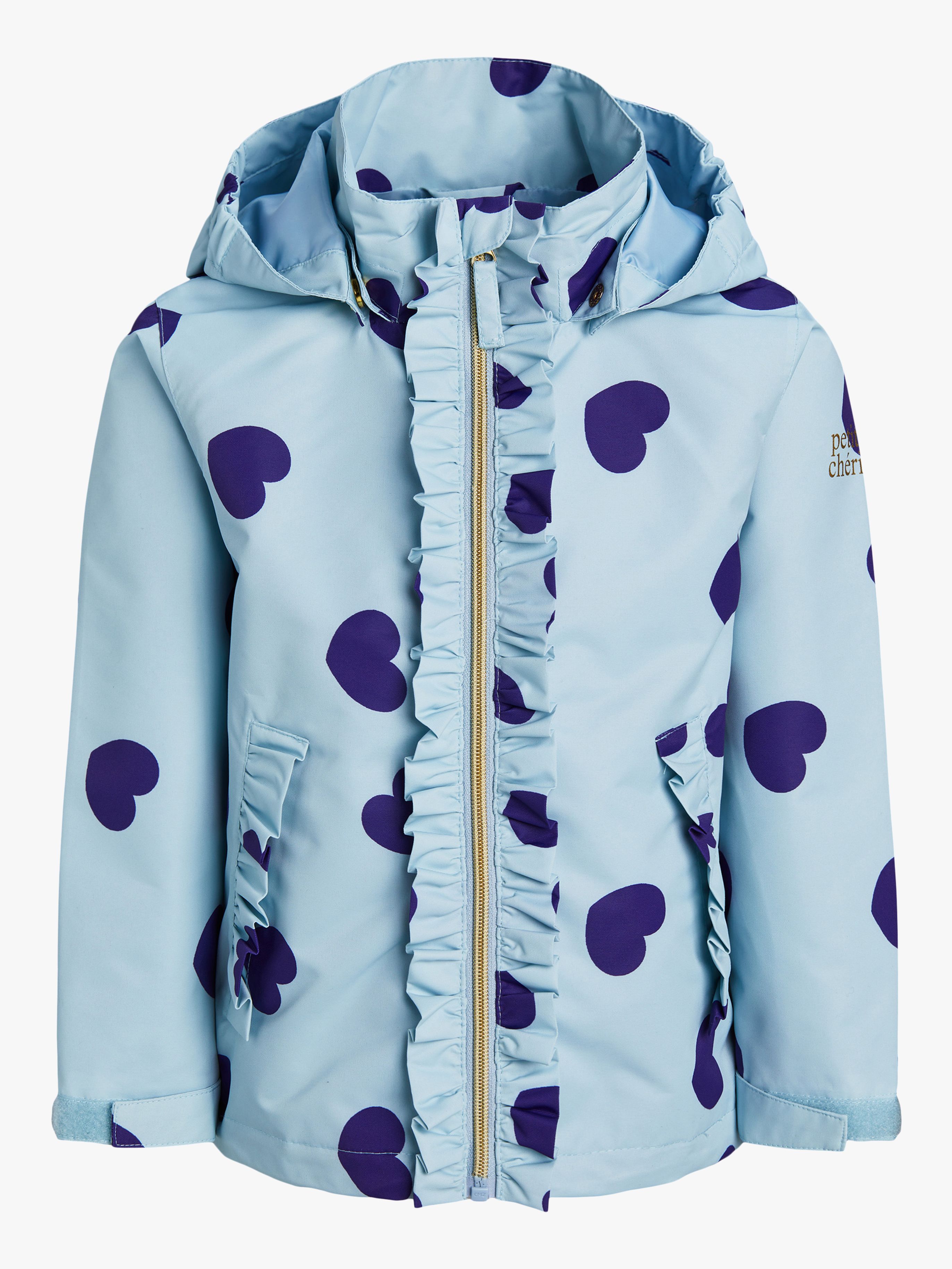 Petite Chérie Atelier Milla Outdoorjacke, Blue Hearts, 86-92
