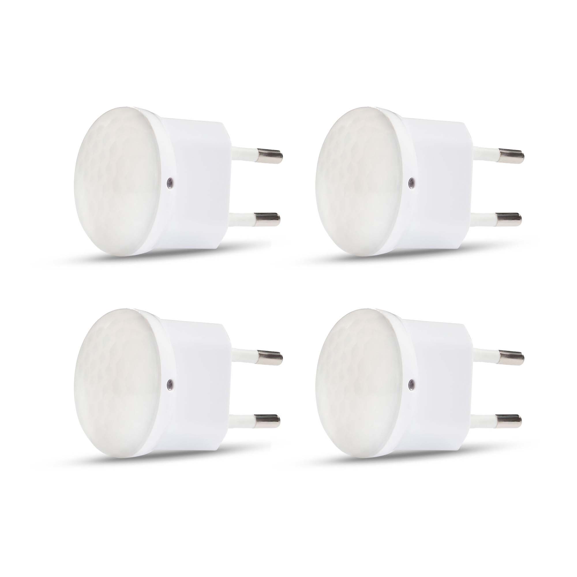 Nachtlampen 4er-Pack, White, Kinderlampen