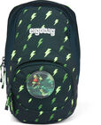 Ergobag Ease Flashlight Rucksack 6L, Black Green Blizzard