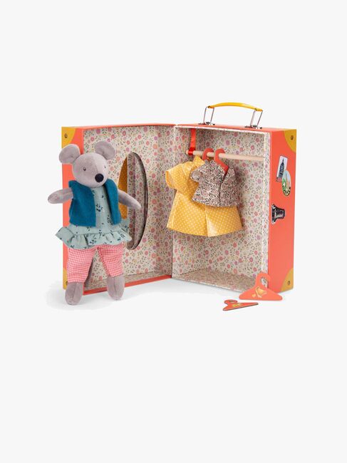 Moulin Roty Schrankkoffer mit Puppe Nini