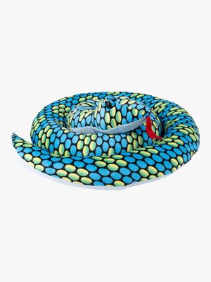 Teddykompaniet Plüschspielzeug Schlange 200 cm, Blau