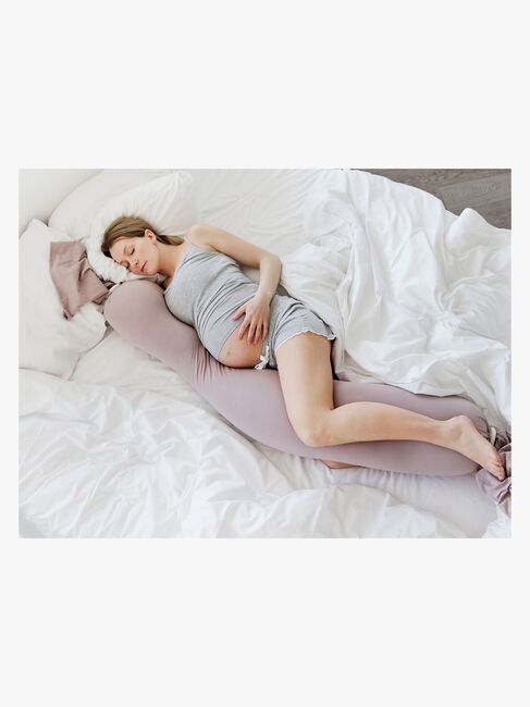 bbhugme Schwangerschafts- und Stillkissenbezug, Dusty Pink