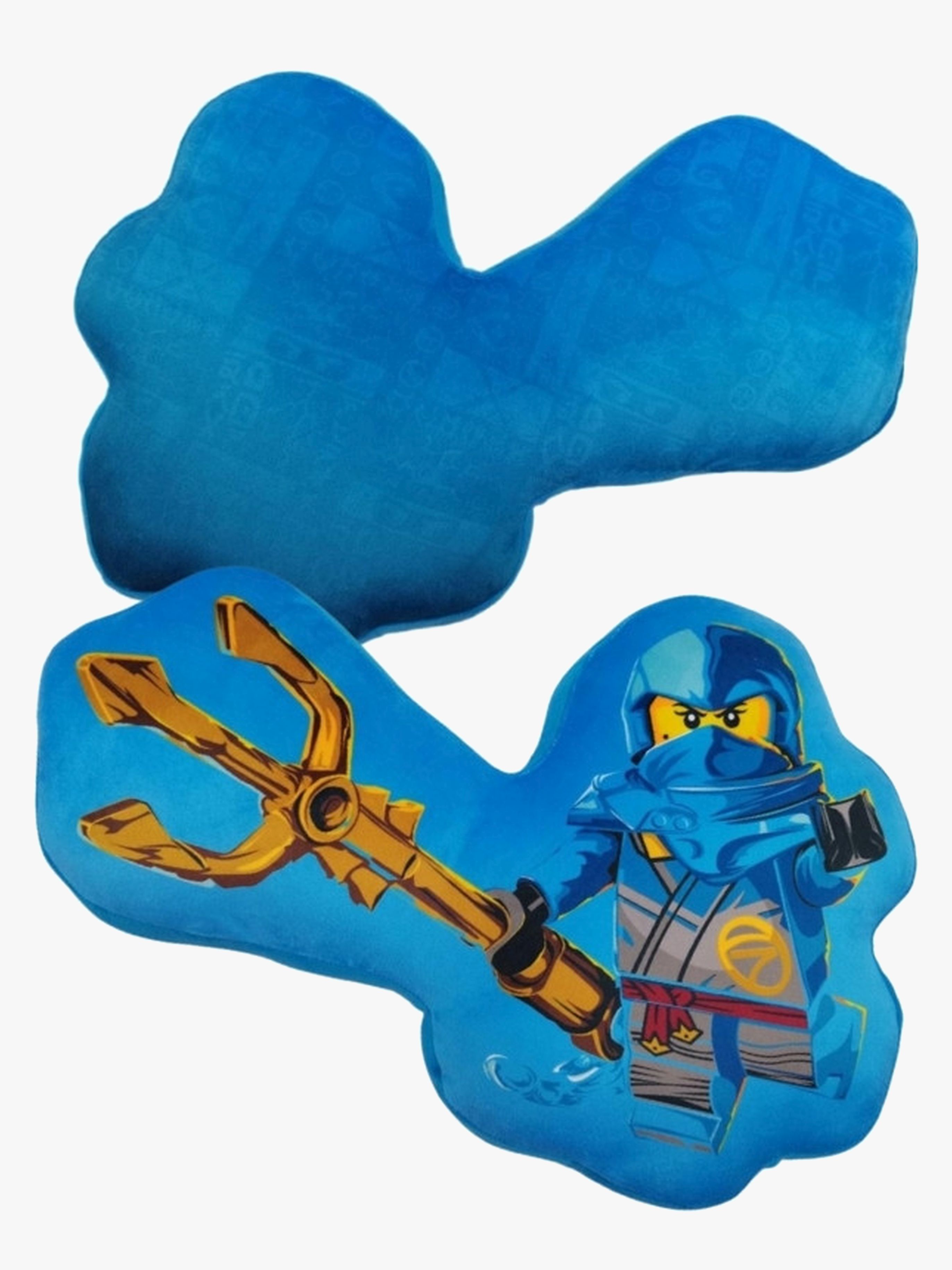 NINJAGO RIYU Geformtes Kissen 40cm, Blau
