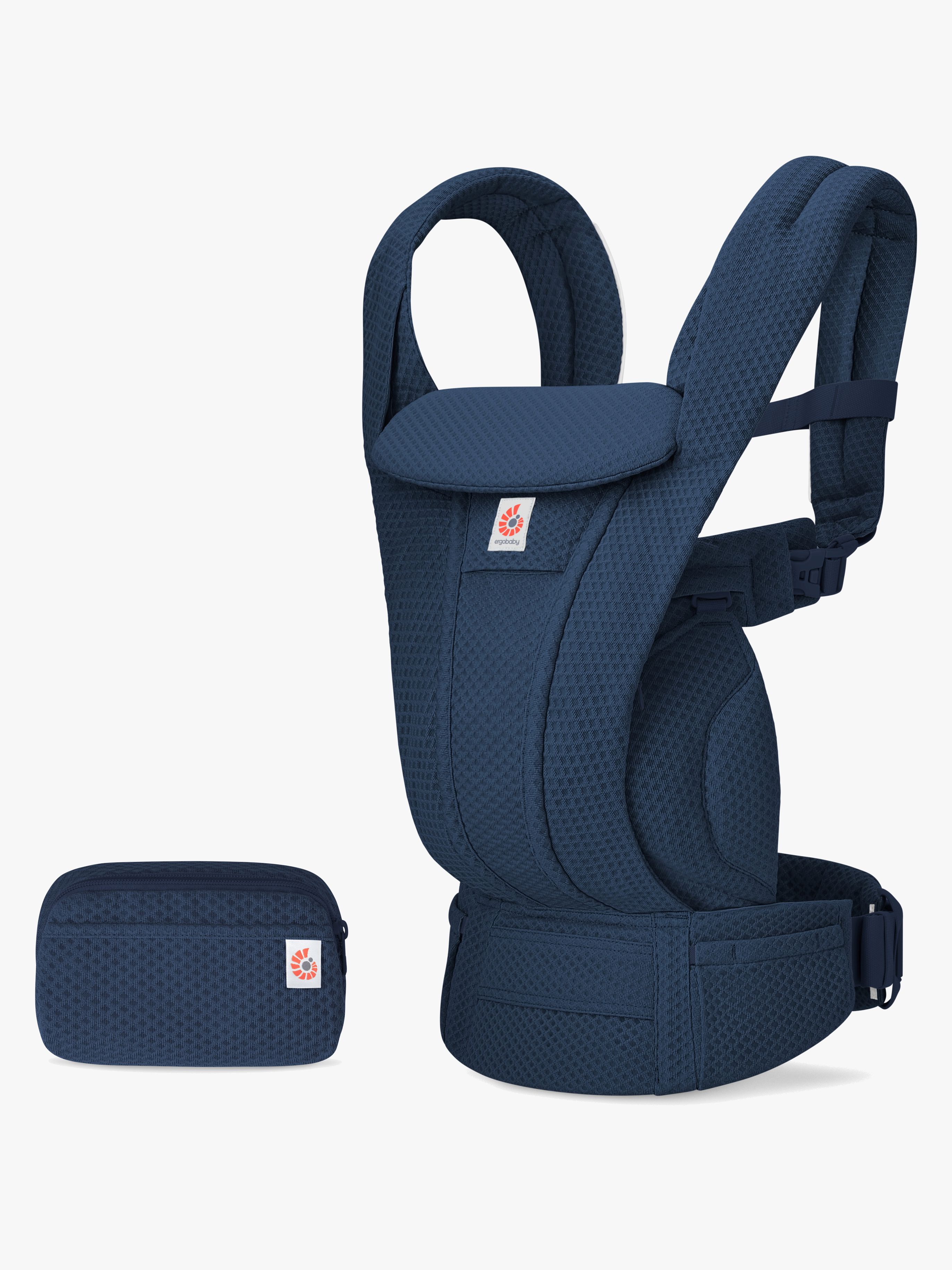Ergobaby Omni Deluxe Babytrage Mesh, Midnight Blue