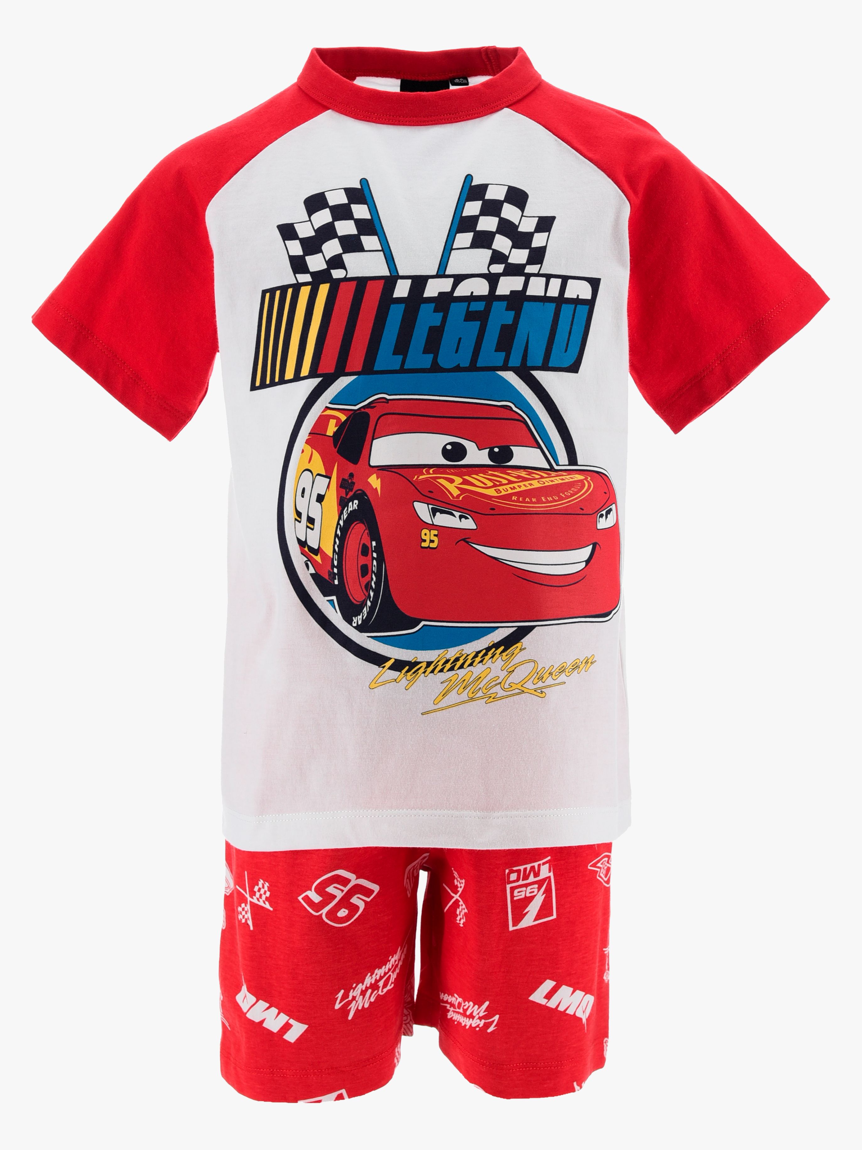 Disney Cars Pyjama, Rot, 104-110