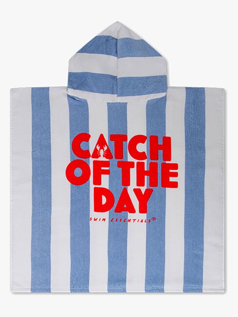 Swim Essentials Catch Of The Day Poncho, Blue