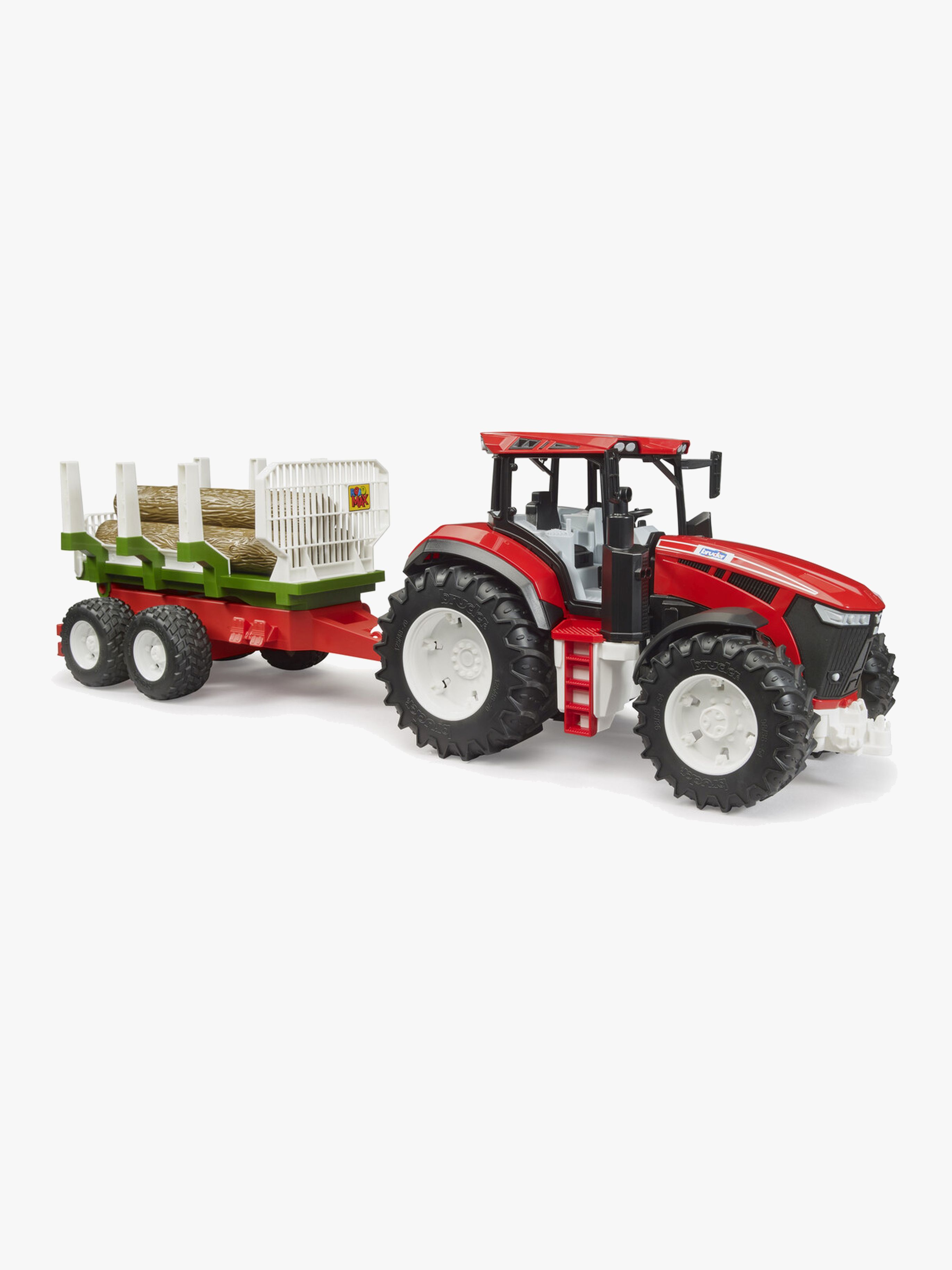 Roadmax Traktor mit Holzanhänger