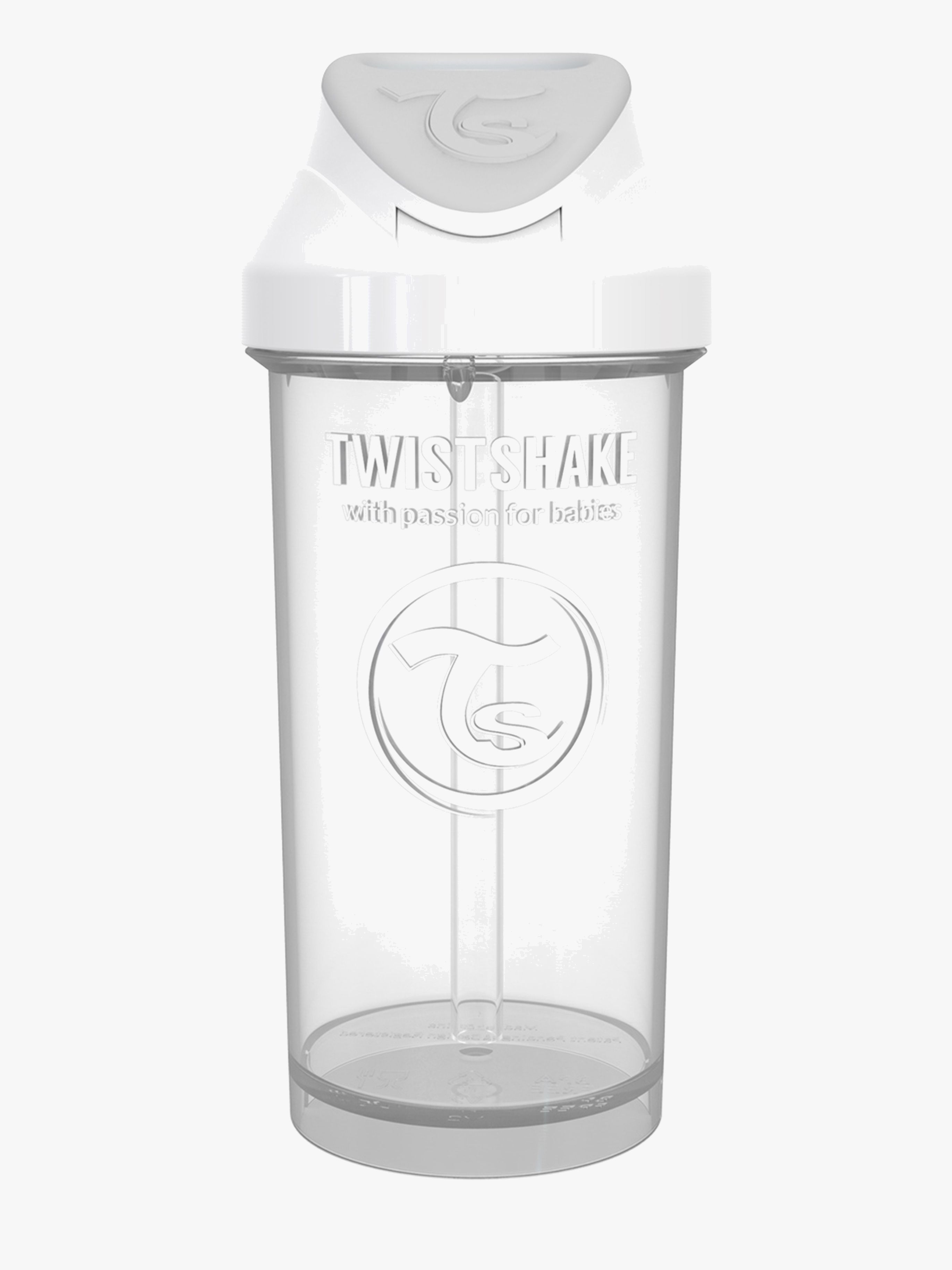 Trinkhalmbecher 360ml, Weiß