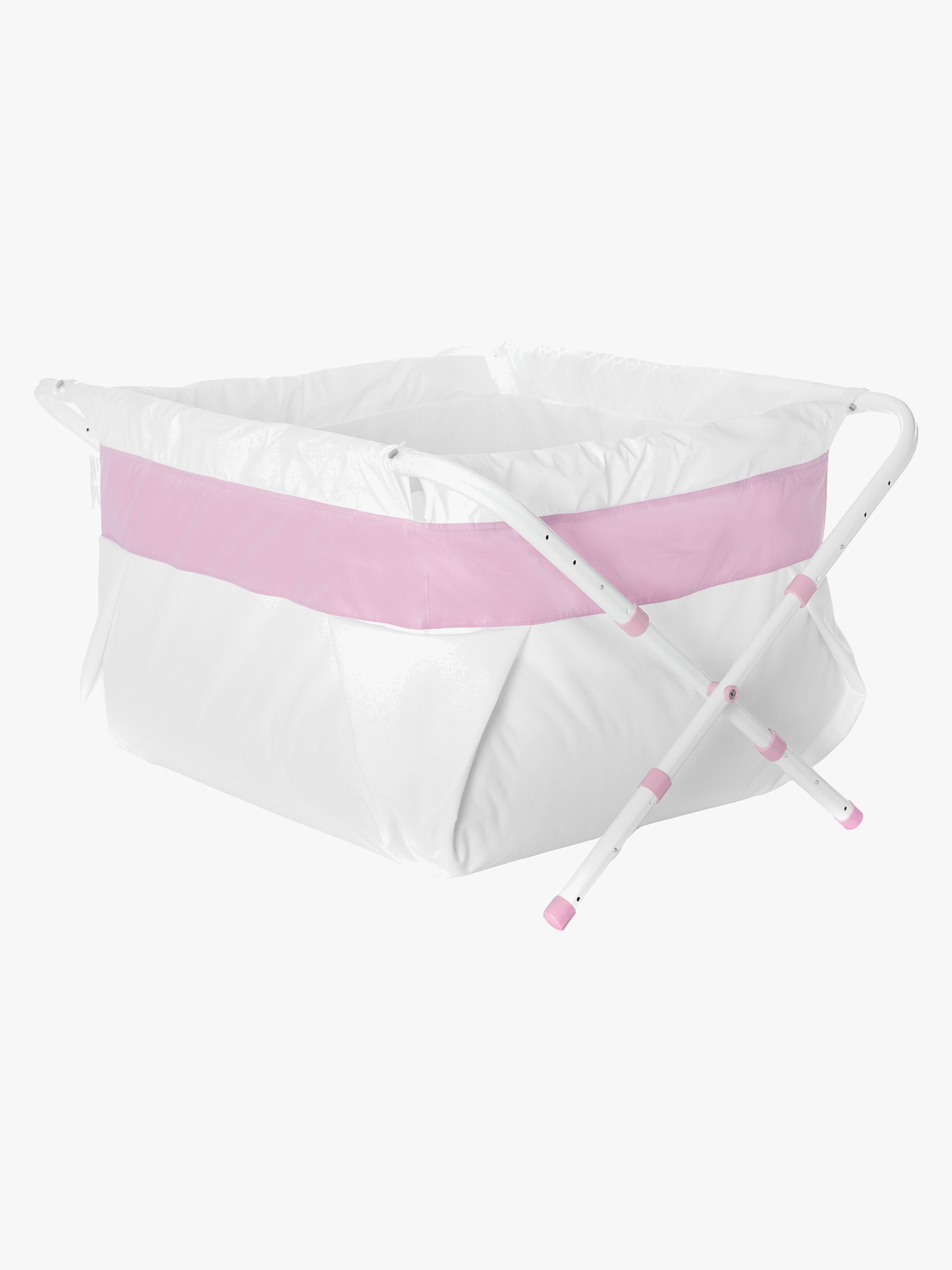 Flexi Zusammenklappbare Badewanne 60-80 cm, Rosa