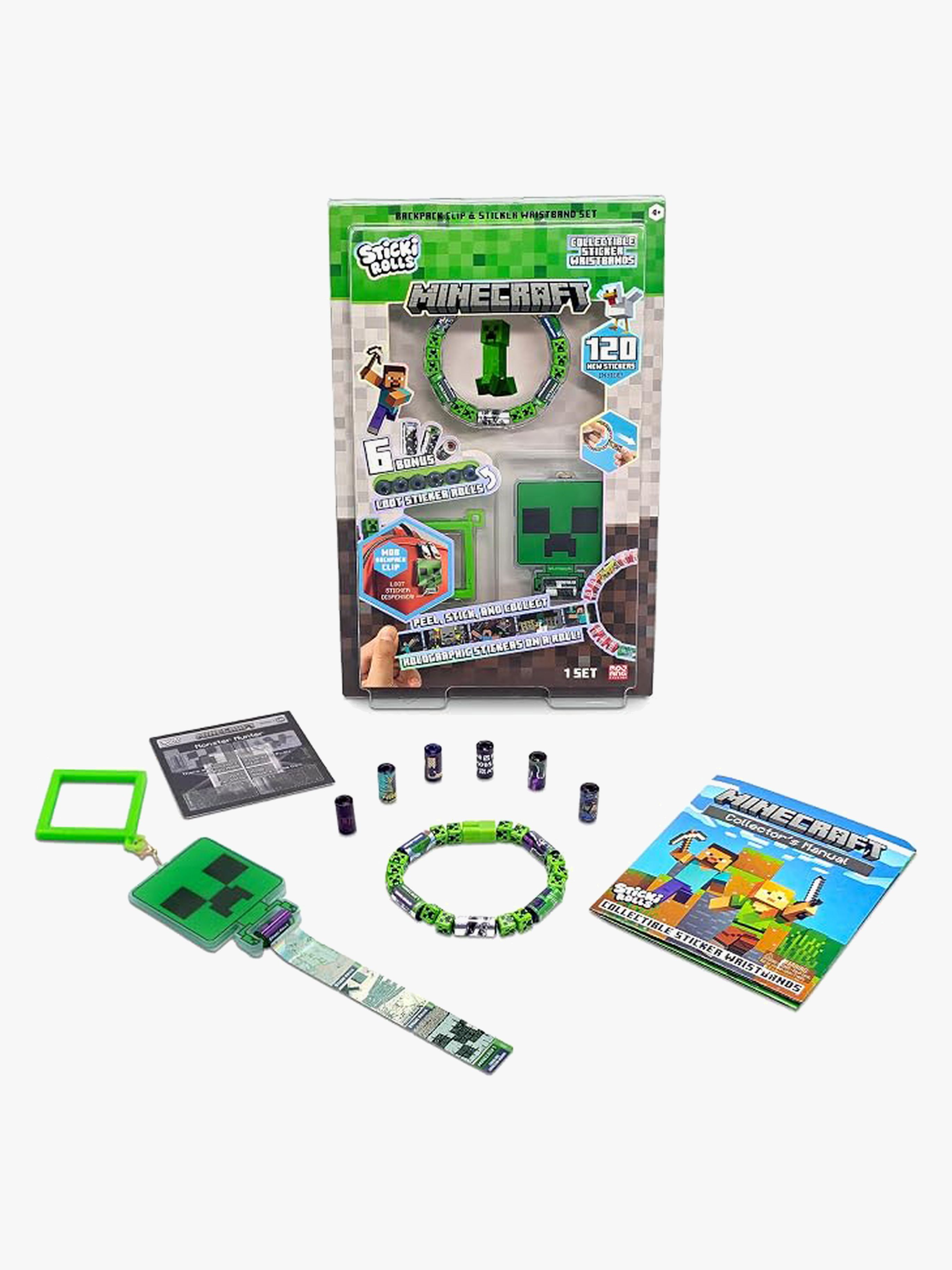 Sticki Rolls Minecraft Armband DIY-Set