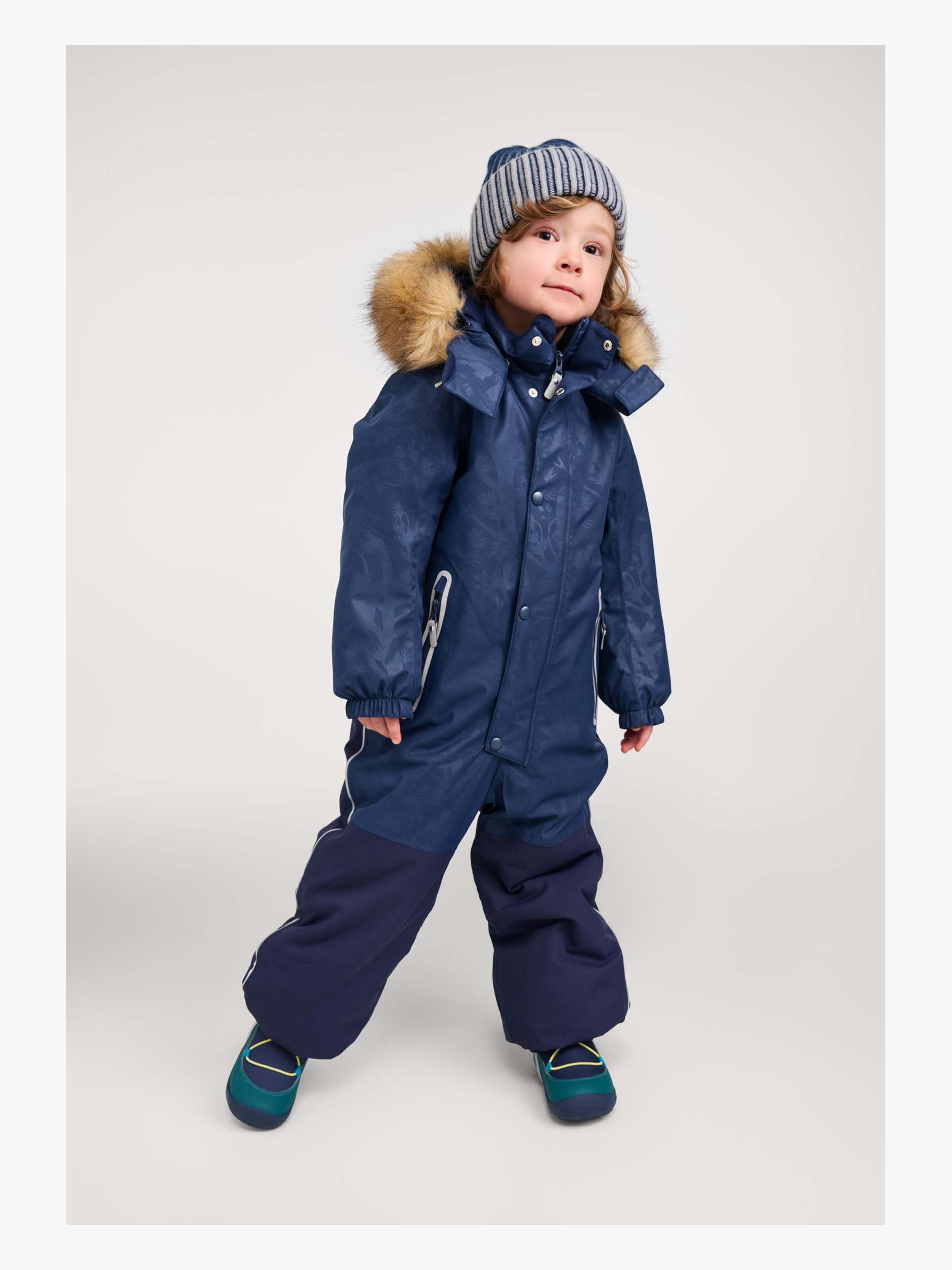Kipina Winteroverall, Navy, 128