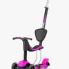 Milly Mally Little Star Rutschfahrzeug/Scooter 3-in-1, Rosa