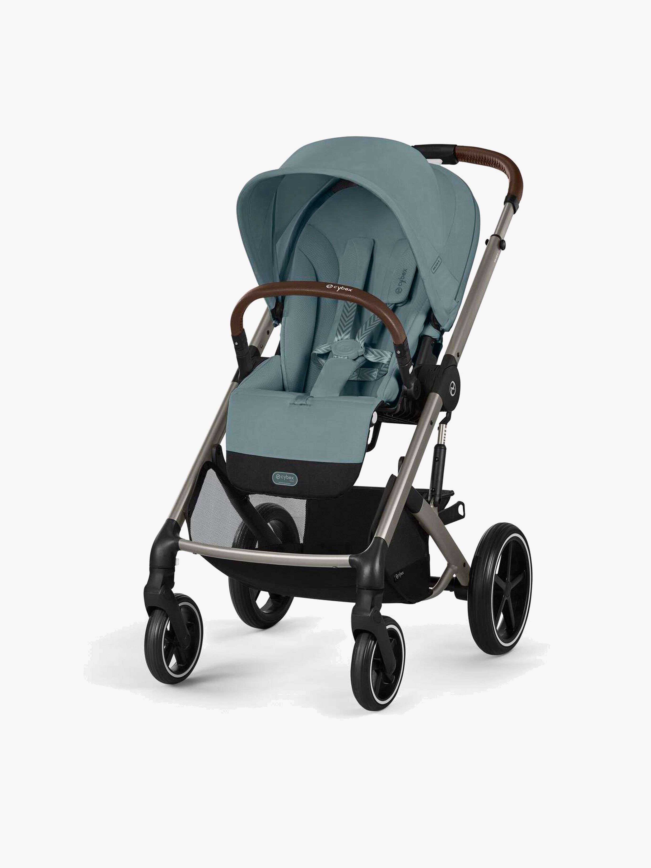 Cybex BALIOS S Lux Kinderwagen, Stormy Blue/Taupe