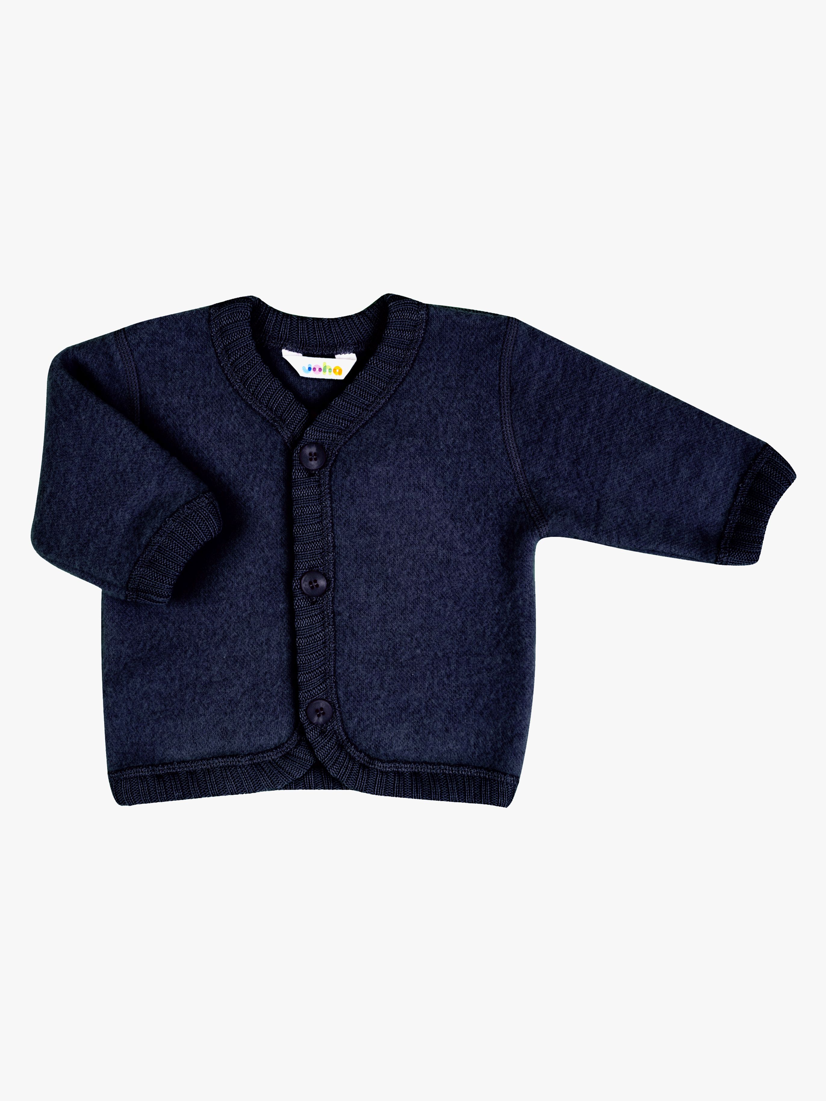 Joha Strickjacke Merinowolle, Dark Blue, 90