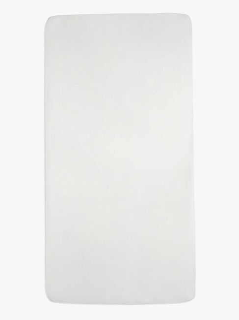 Jollein Spannbettlaken 2er-Pack 40x80, Ivory