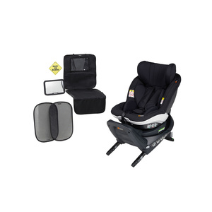 BeSafe iZi Twist i-Size Kindersitz inkl. Zubehörpaket, Fresh Black Cab