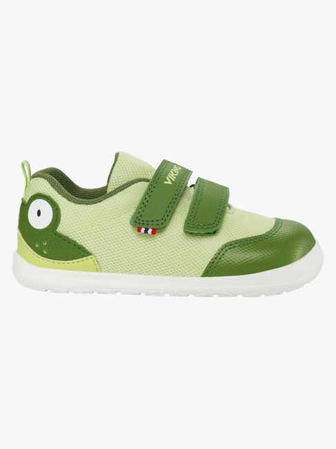 Viking Alv Paw 2V Barefoot Sneaker, Light Green/Green