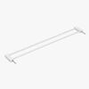 Hauck Erweiterung Klemmgitter 9 cm, White
