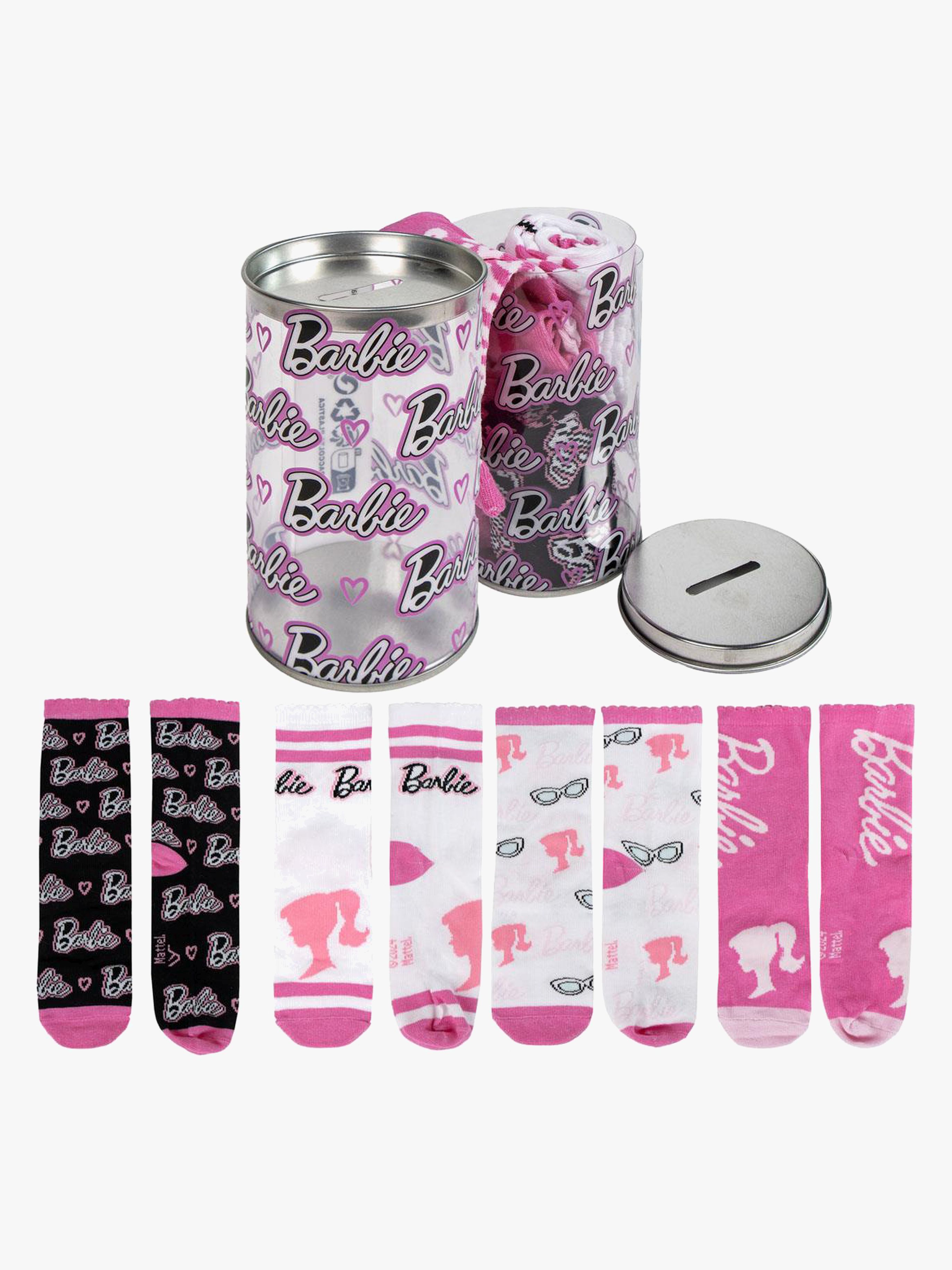 Barbie Socken 4er-Pack, 35-38