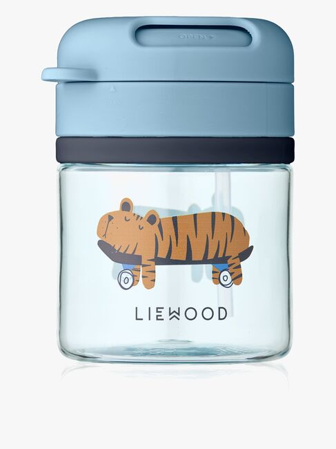 LIEWOOD Pavia Tritan Trinkhalmbecher 280 ml, Fun/Beach Blue