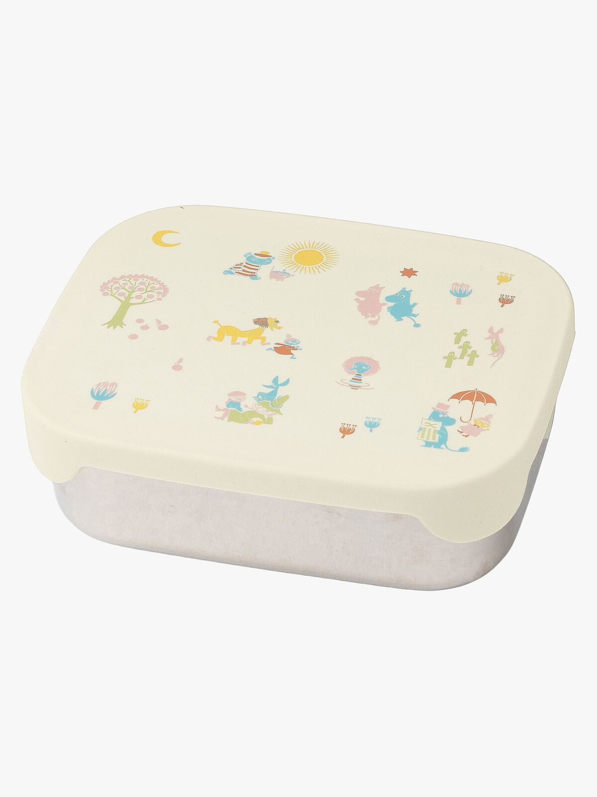 Mumin 80 Brotdose Blech, Beige