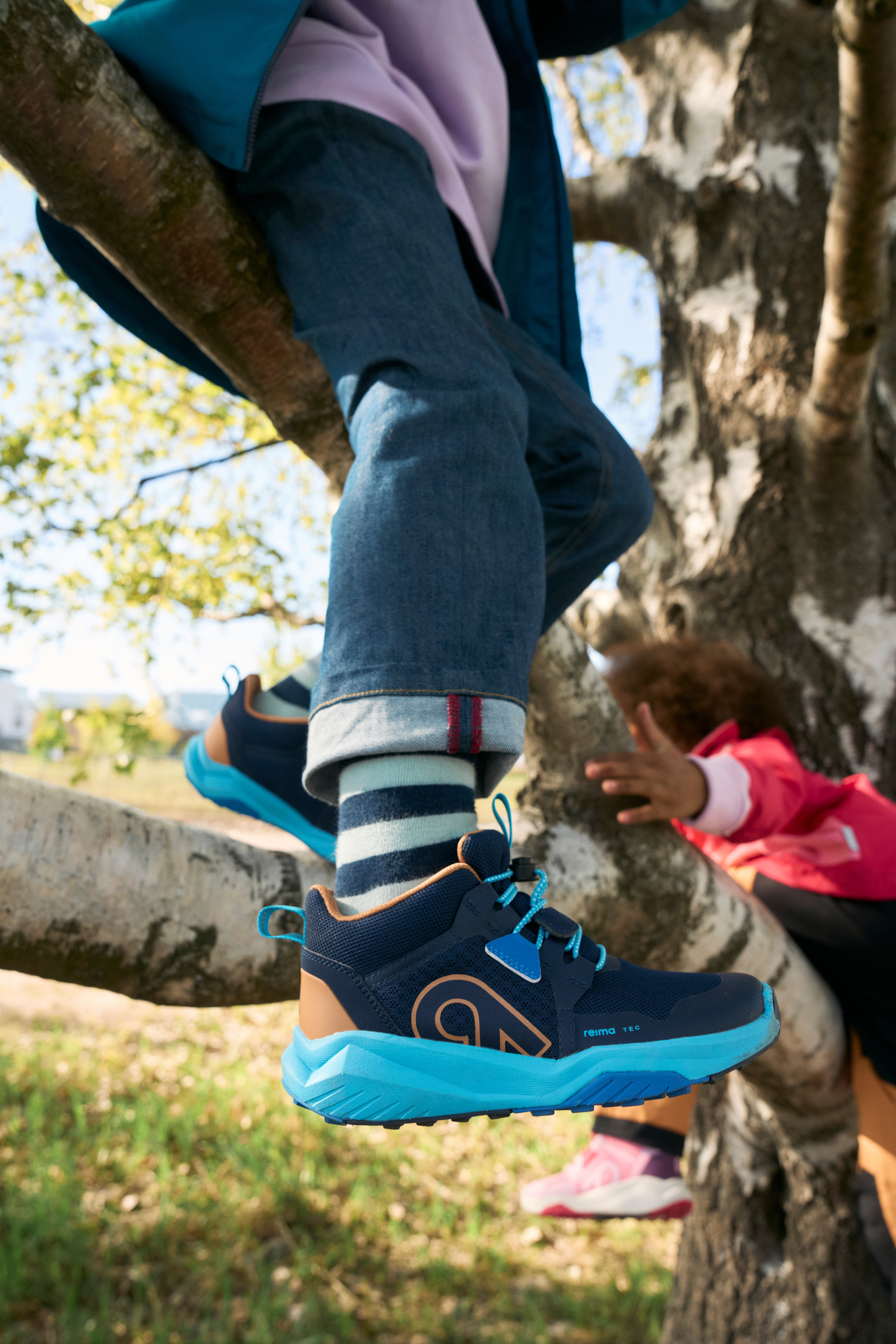 Reima Kiritin WP Kinder Sneaker, Navy, 28, Kinderschuhe