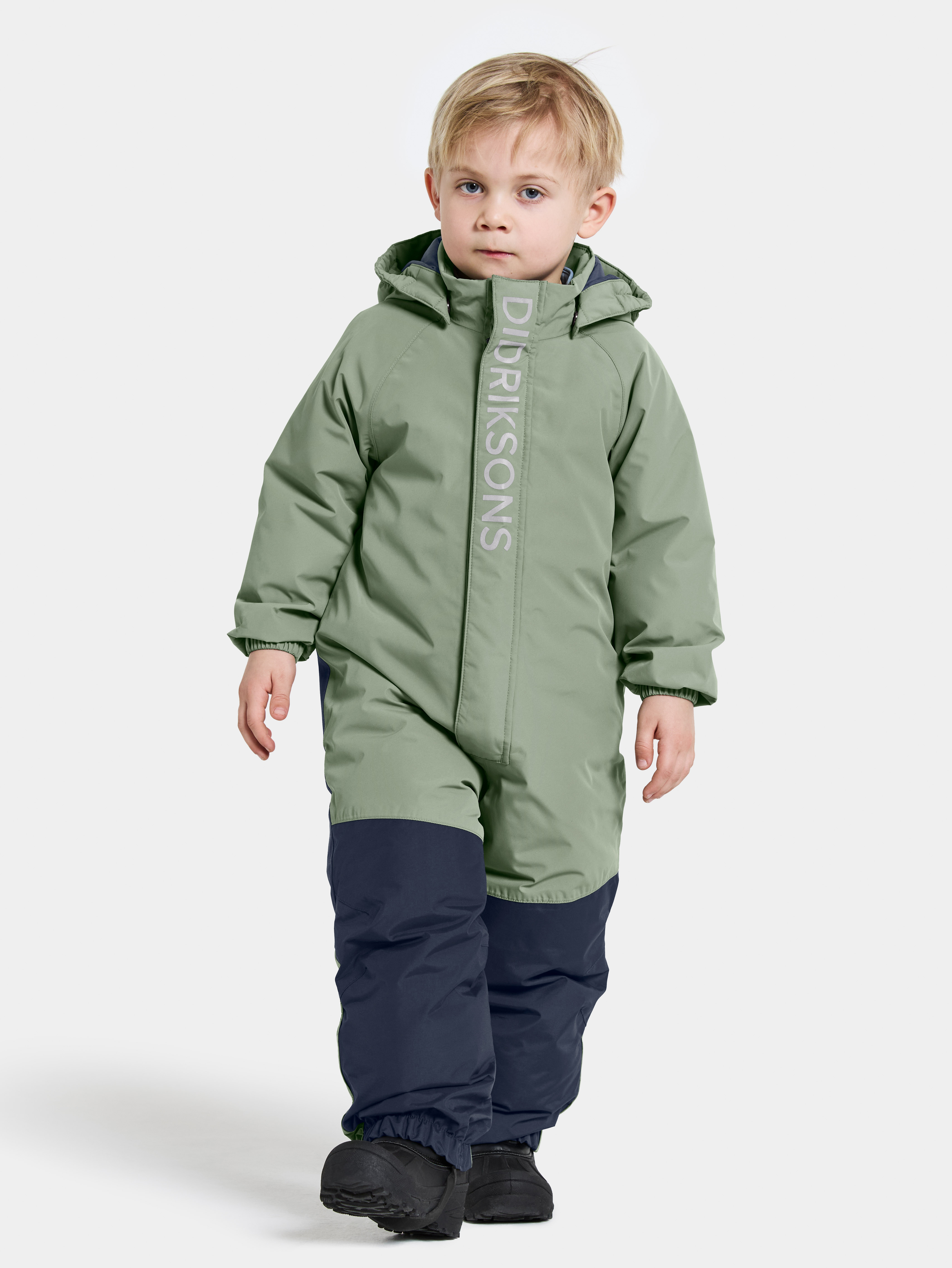 Didriksons Talvi Overall, Light Moss, 130