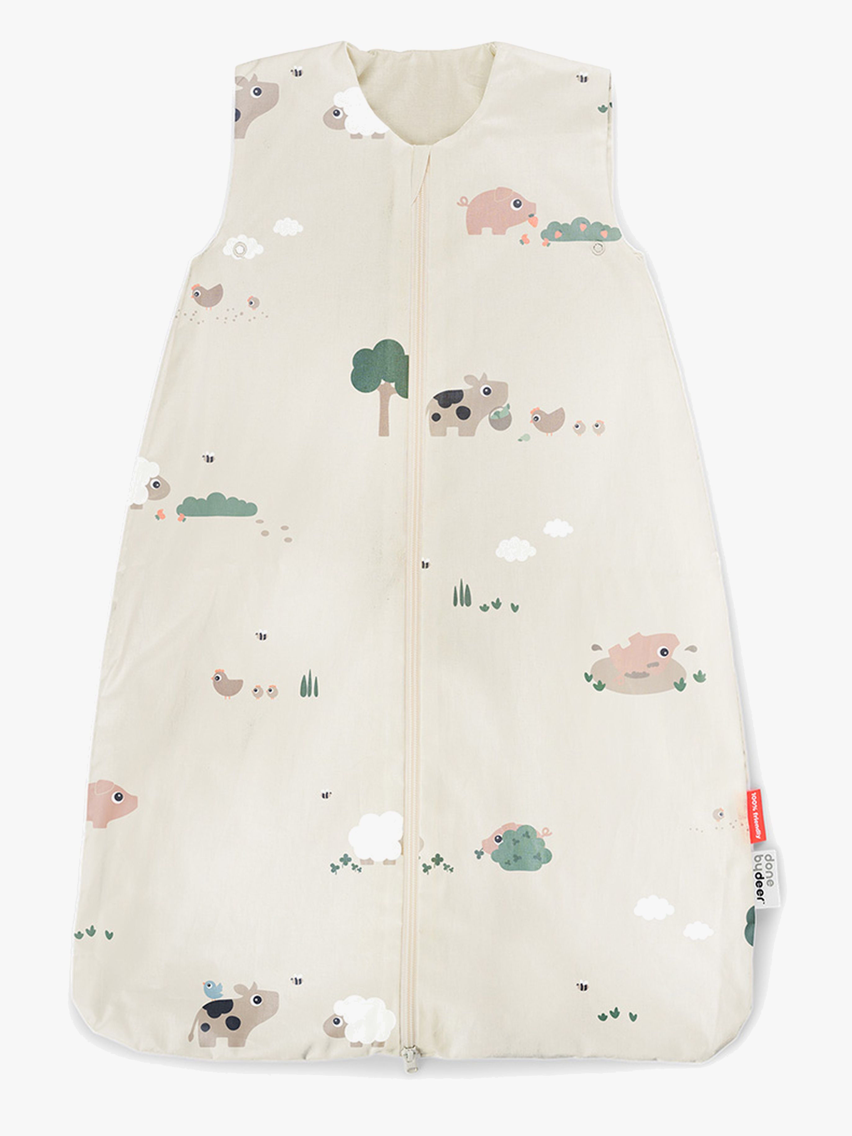 Done By Deer Tiny Farm Schlafsack 8-18 Monate TOG 1.0, Sand