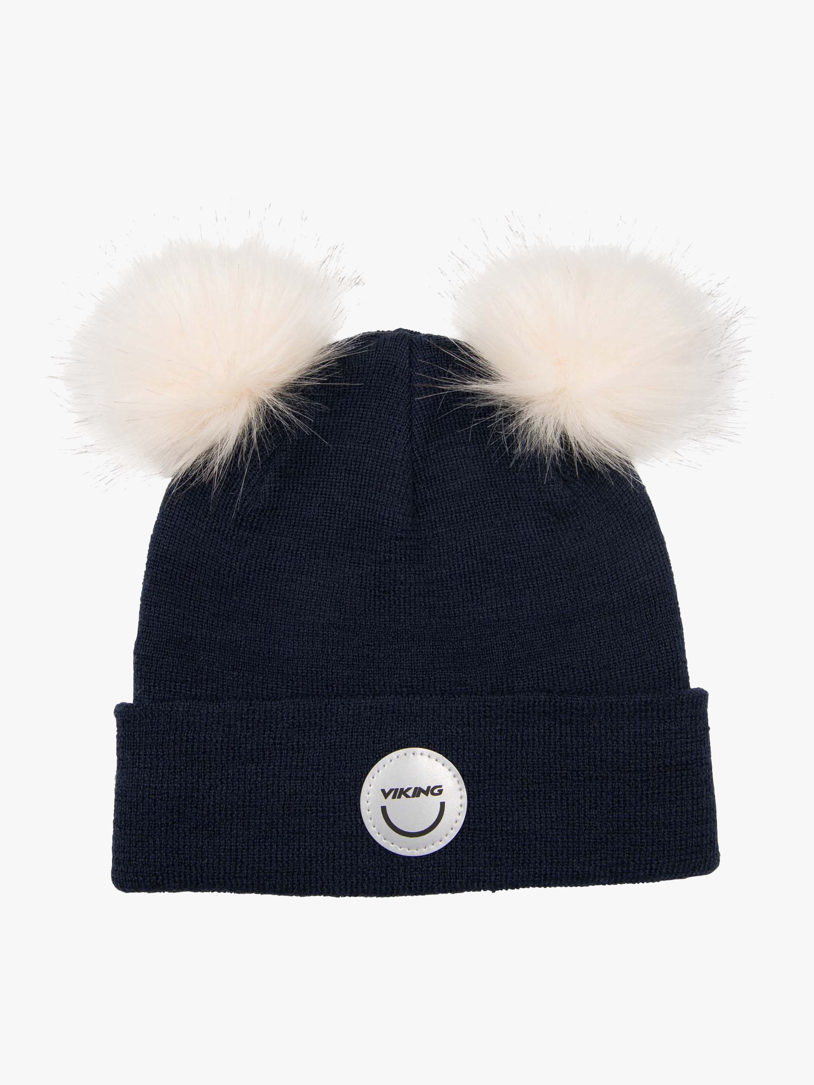 Play Pon Pon Wool Mütze, Navy, 50-52