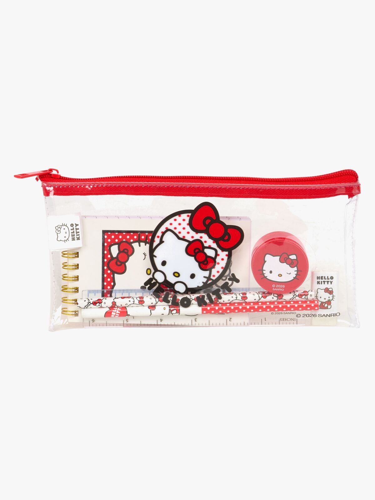 Hello Kitty Federmäppchen mit Schreibset, Rosa