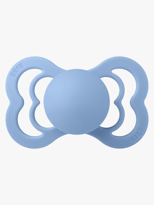 BIBS Supreme Schnuller Silikon Gr. 2, Sky Blue