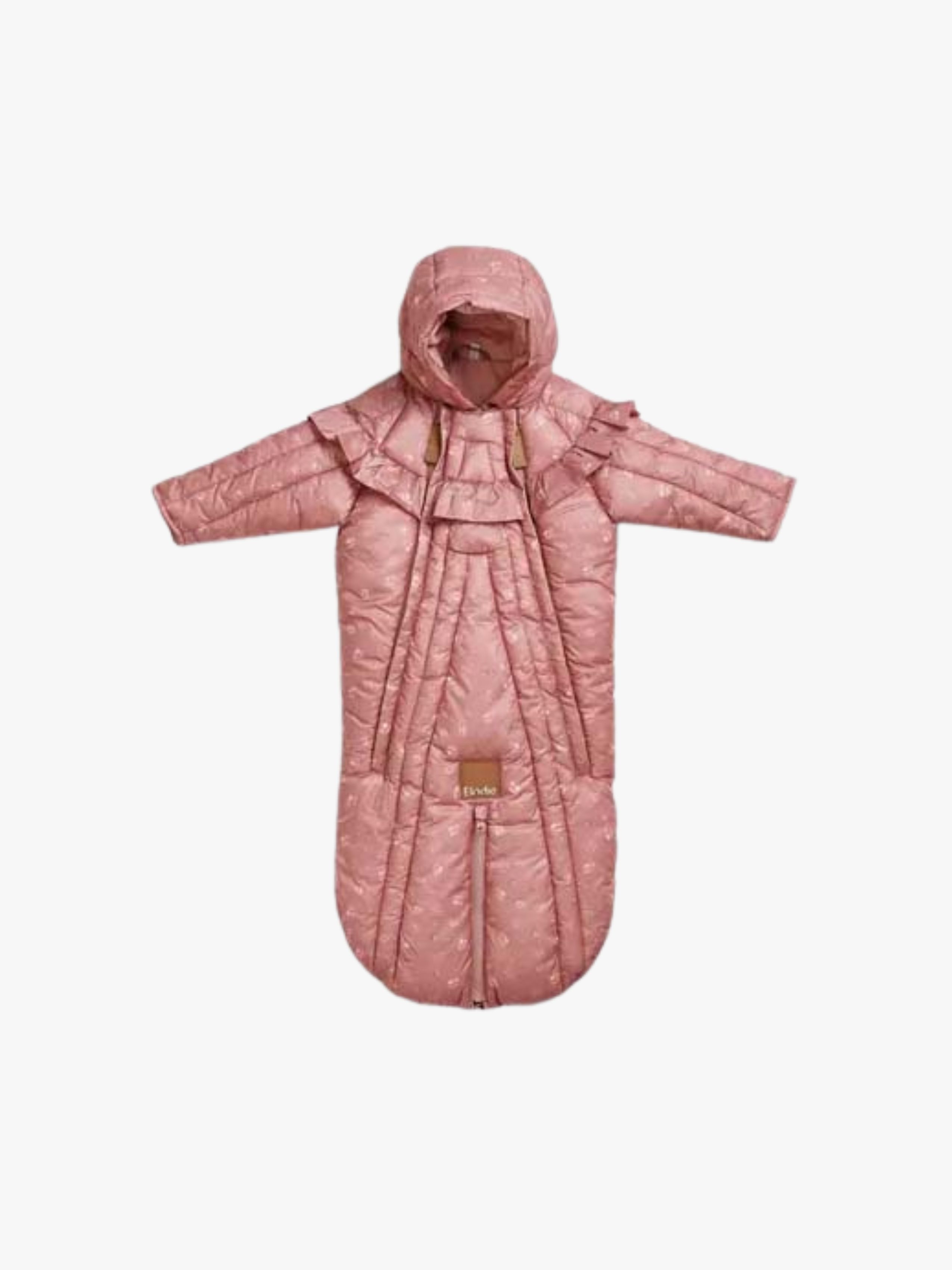 Elodie Babyoverall 0–6 M, Pink Petit River Rose