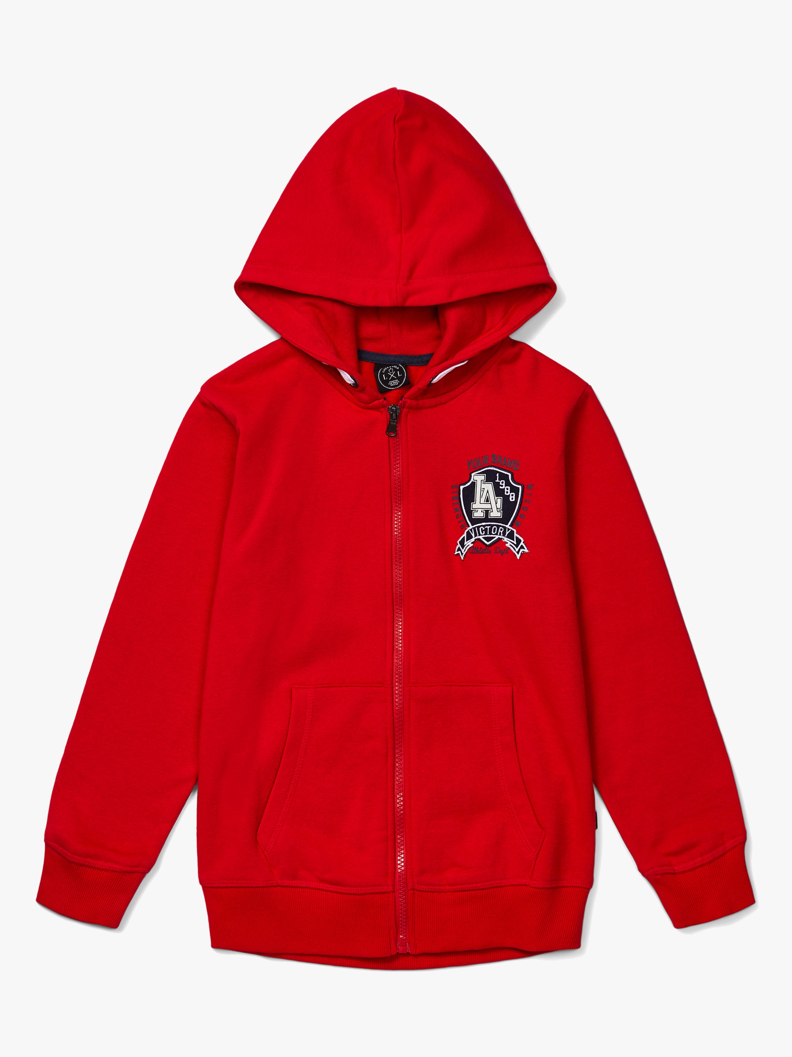 Luca &  Lola Ugo Hoodie, Red 86-92