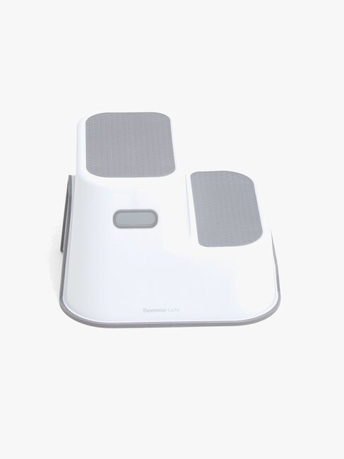 Beemoo CARE Assist Tritthocker, White/Grey