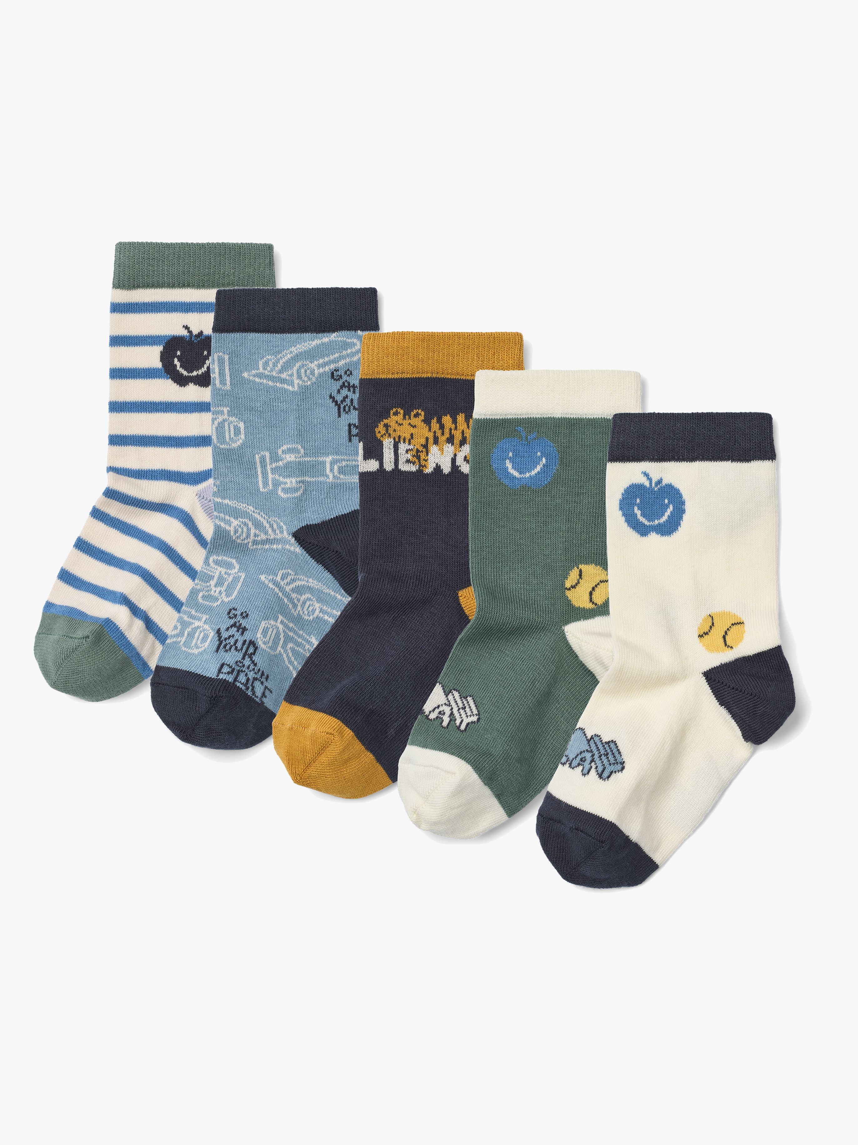 LIEWOOD Silas Socken 5er-Pack, Play Mix, 22-24