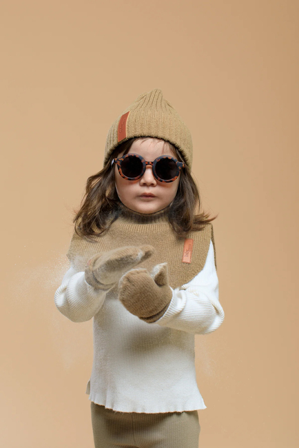 BabyMocs Strickmütze, Caramel