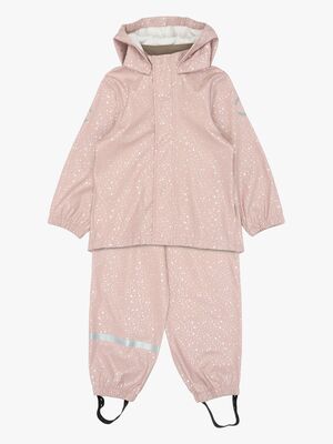 Mikk-Line Regenset mit Hosenträger, Adobe Rose