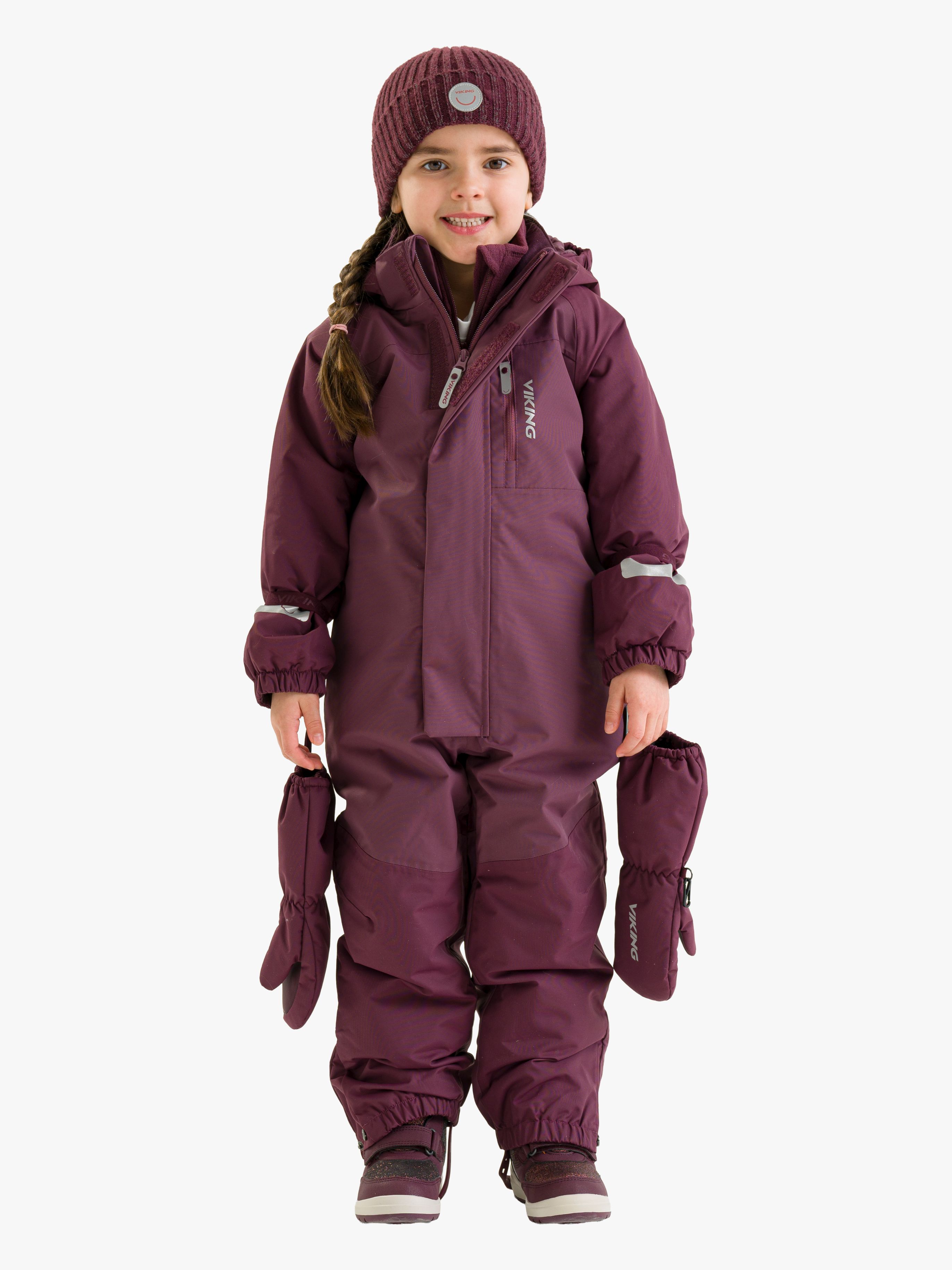 Viking Toasty Schneeanzug, Plum, 128