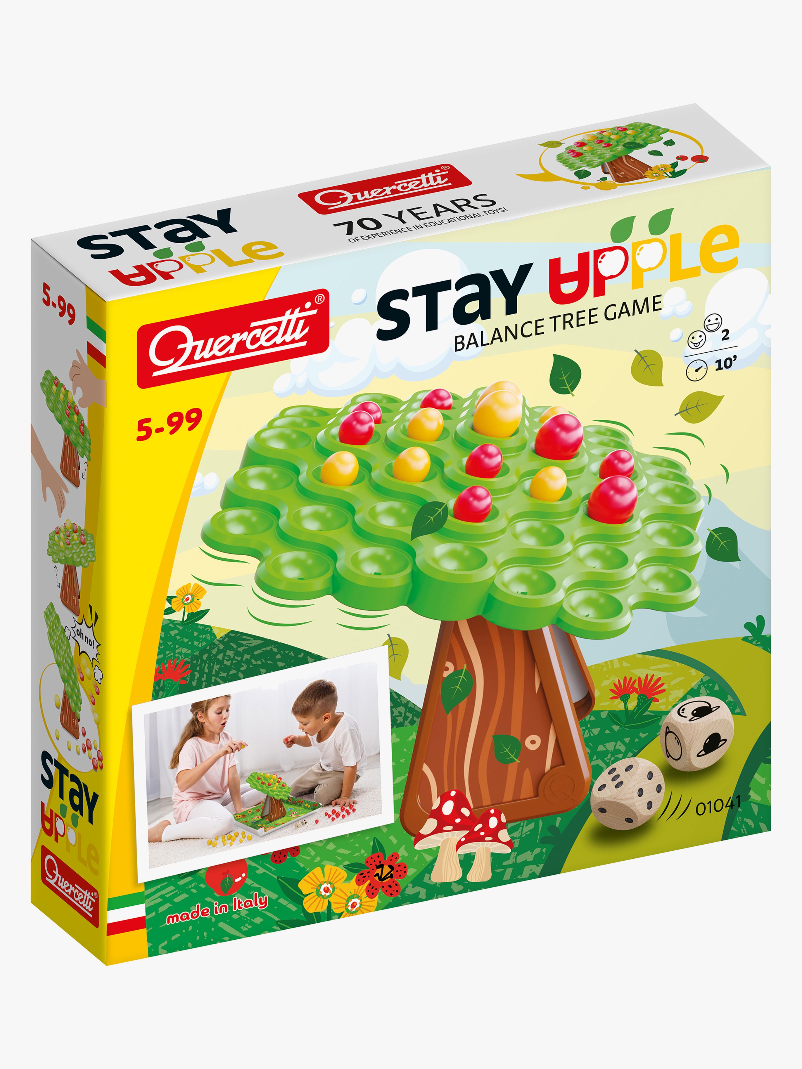 Quercetti Stay Apple Balancespiel