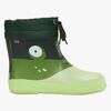 Viking Alv Paw Print Barefoot Gummistiefel, Light Green/Green