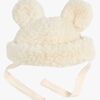 BINIBAMBA Merino Teddy Mütze, Milk