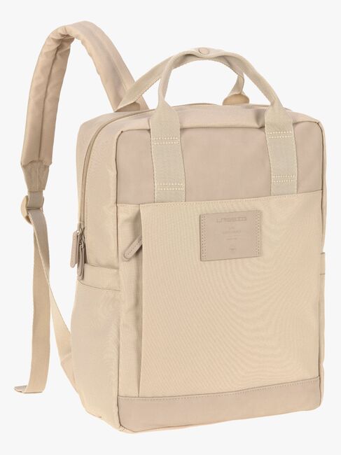 Lässig Vividal Wickeltasche Rucksack, Humus