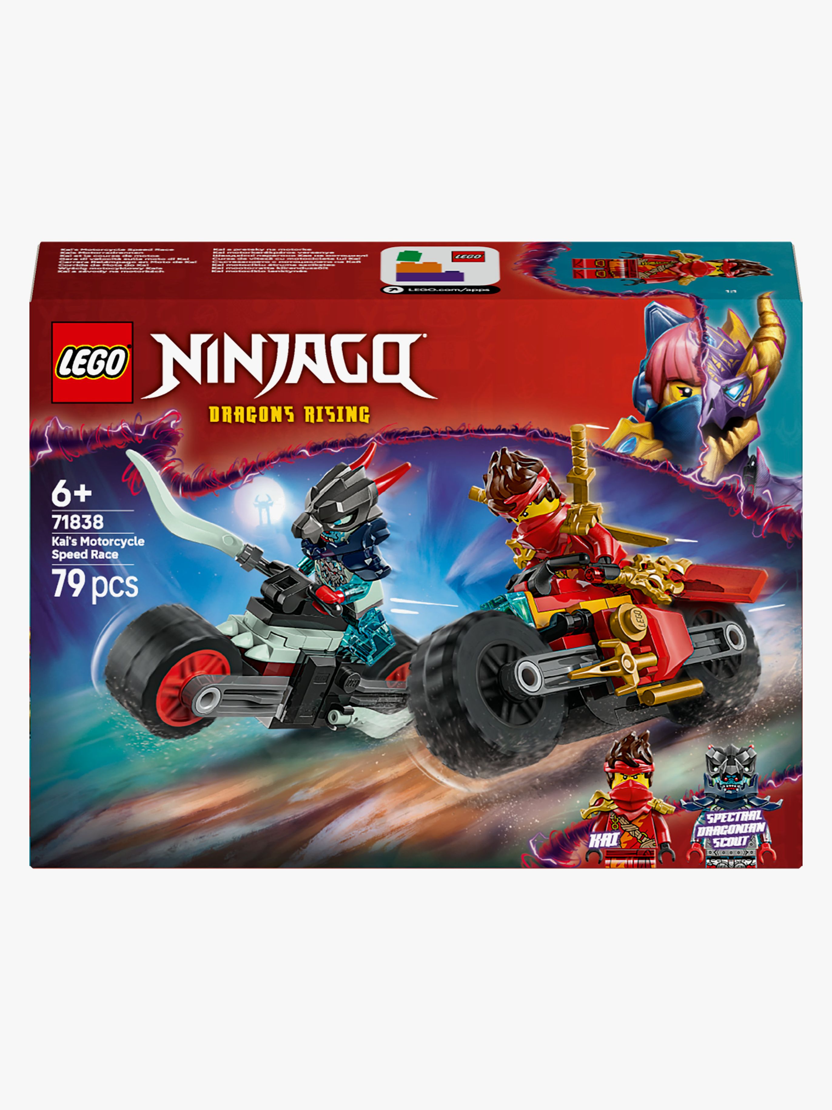 Ninjago 71838 Kais Motorradrennen