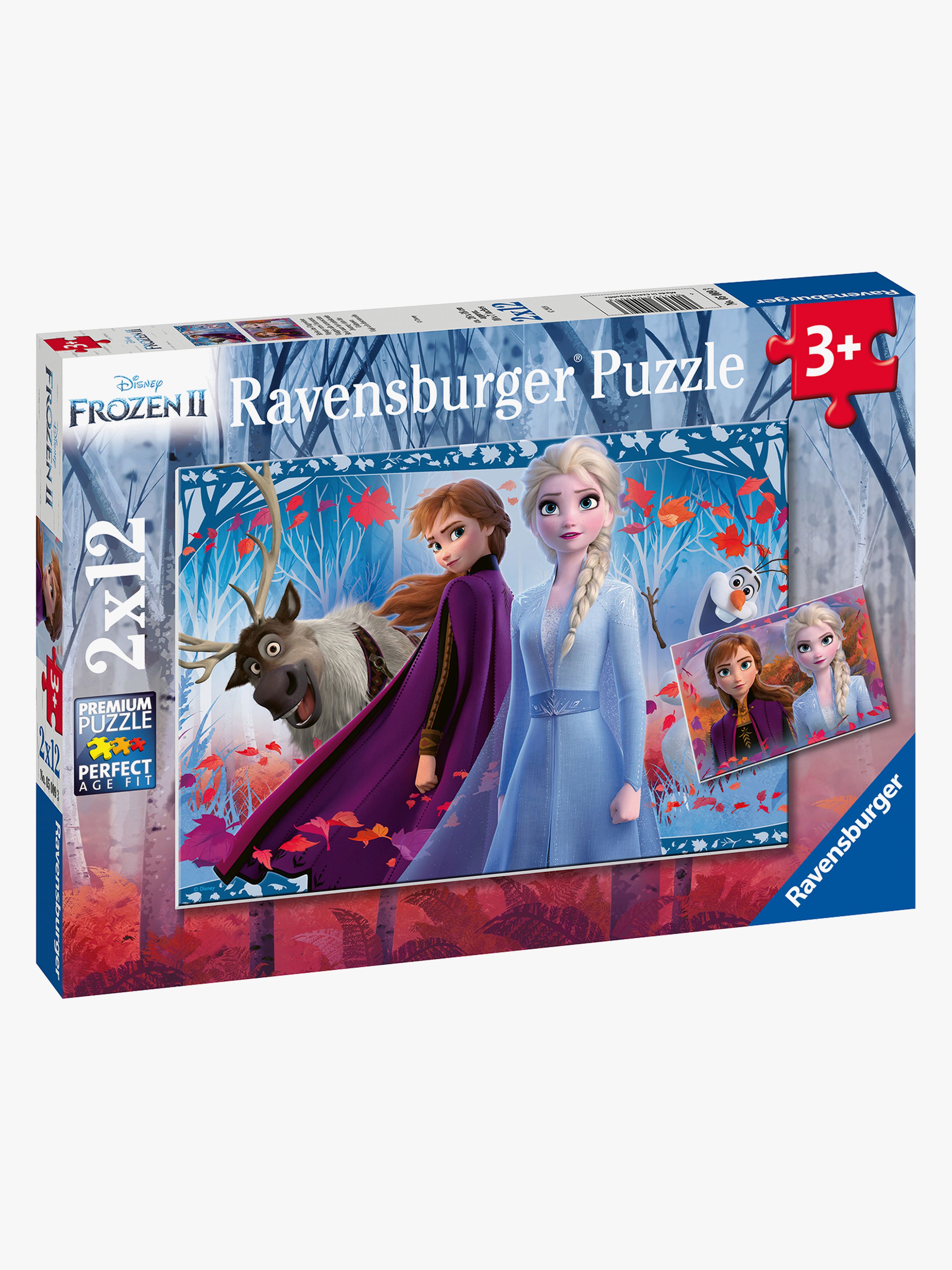 Ravensburger Disney Die Eiskönigin Puzzle 2x12 Teile