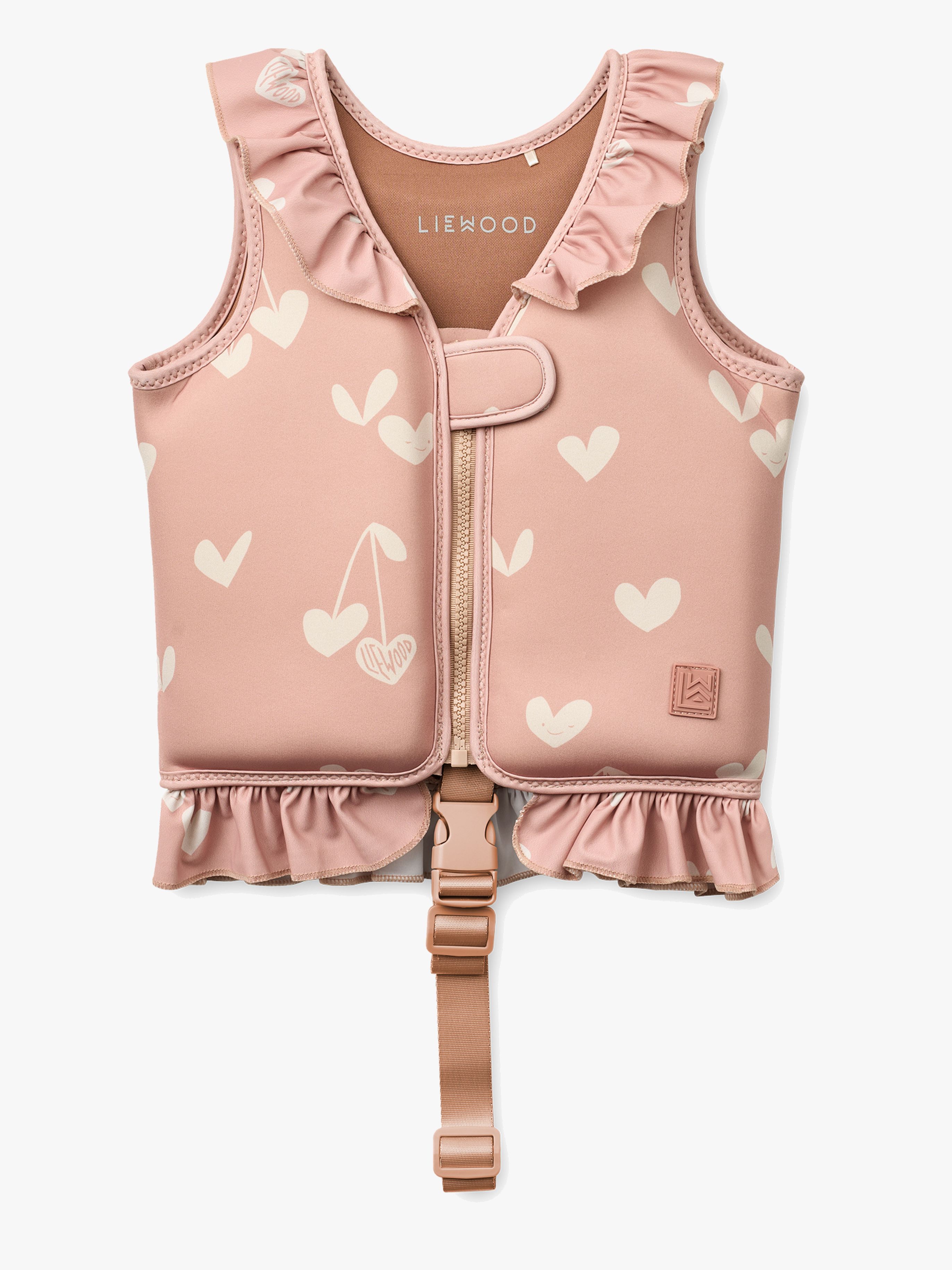 LIEWOOD Dove Schwimmweste, Sweethearts/Pale Tuscany, 15-19 kg