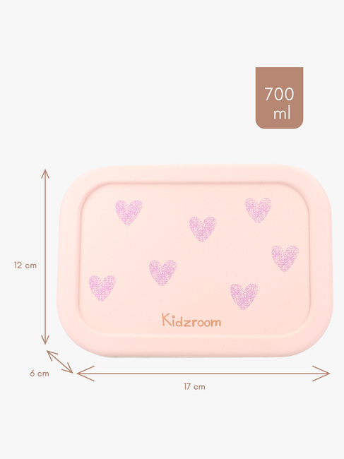 Kidzroom Silikon Brotdose Magical Meadows, Rosa