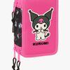 Hello Kitty Kuromi Dreifach-Federmäppchen, Rosa-schwarz