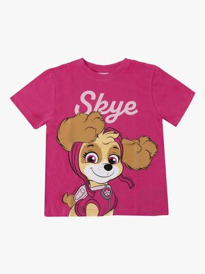 Paw Patrol T-Shirt, Dunkelrosa