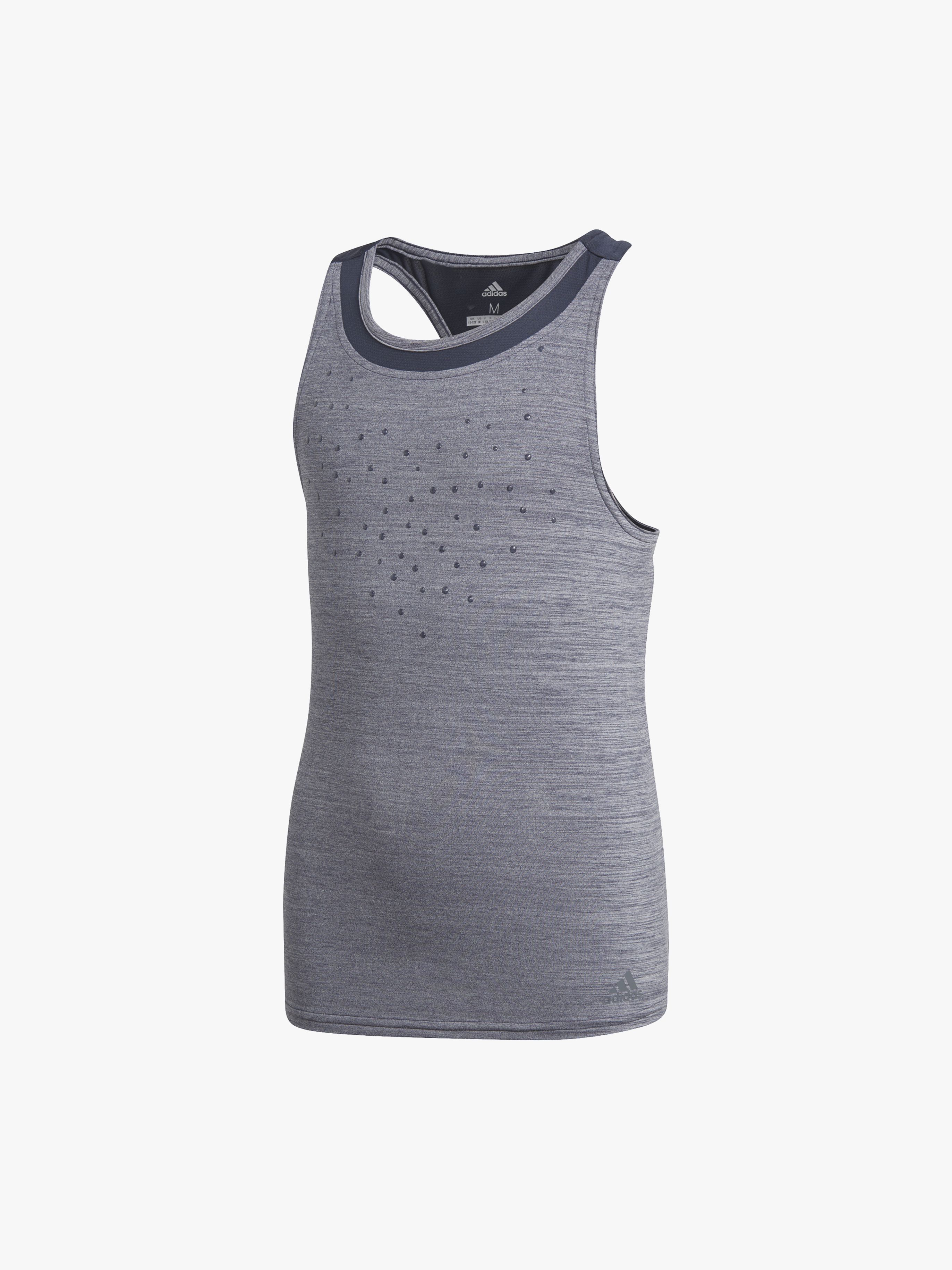 Adidas Girls Dotty Tank Trainingstop, Legend Ink 152